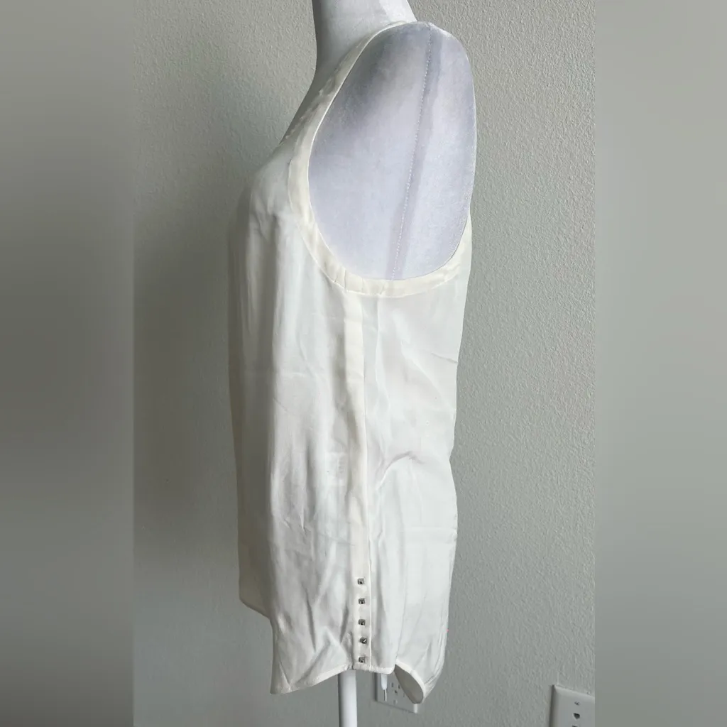 IRO Off-White Sleeveless Tank Top - Image 4