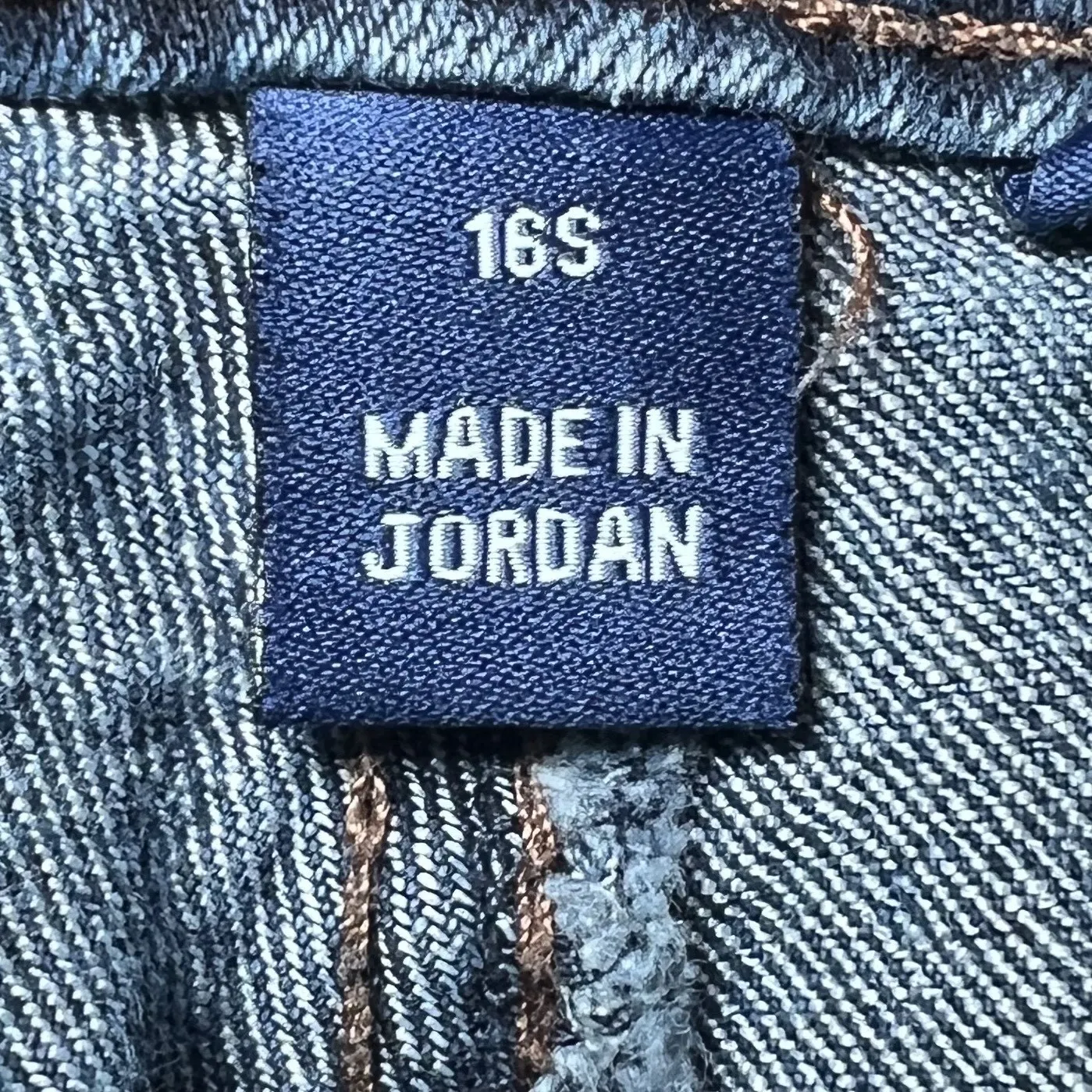 Bandolino Mandie Blue Jeans Womens 16S Short Straight Leg Classic Comfort - Image 6