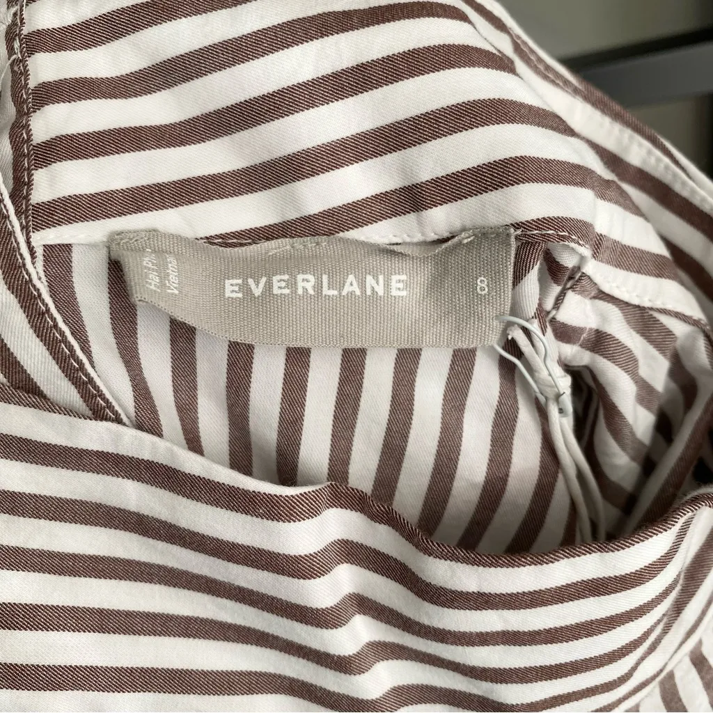 NWT Everlane Cotton Wing Sleeve Mockneck Top - Image 5