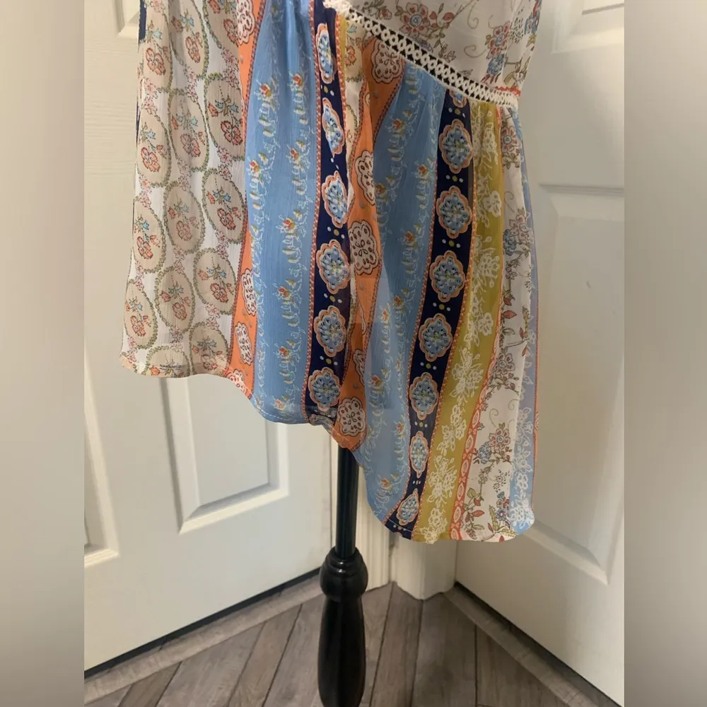 Loveriche Colorful Boho V-neck Top - Image 5