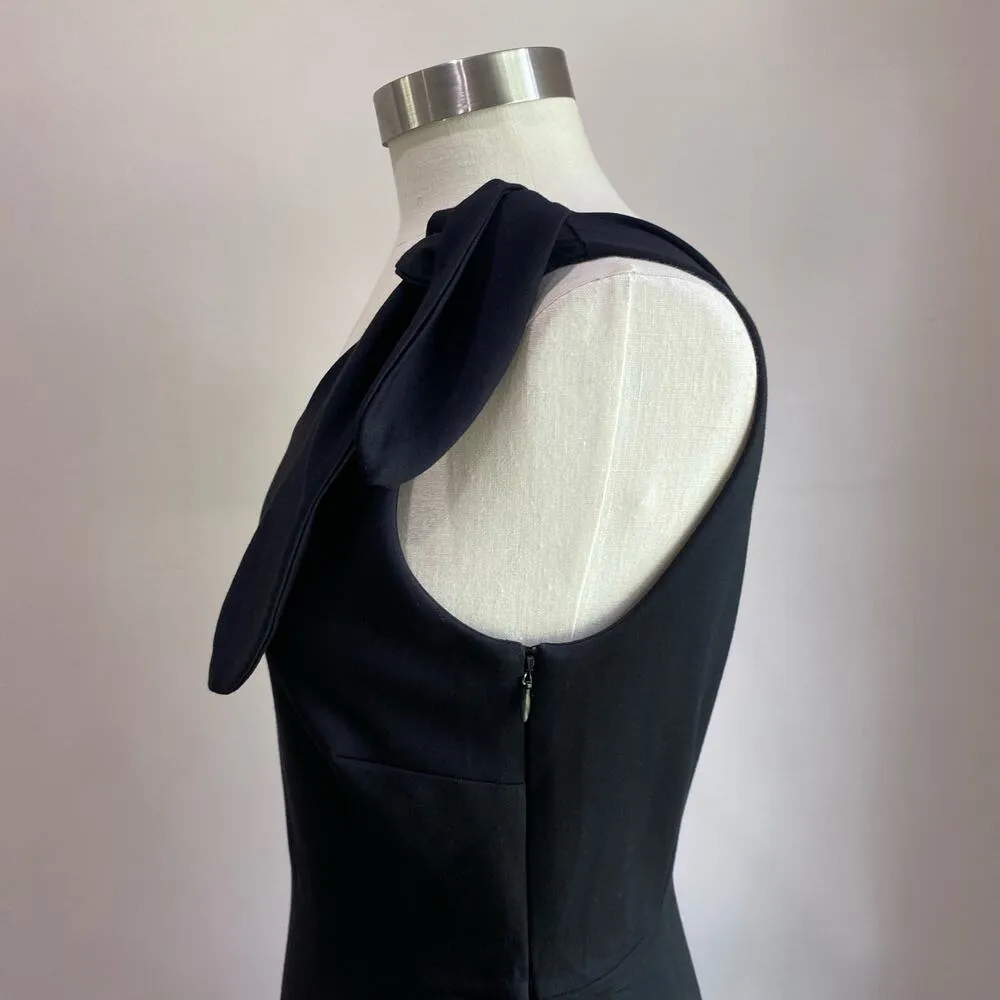 Banana Republic Womens One Shoulder Ponte Fit and Flare Dress Size 6 - Image 6