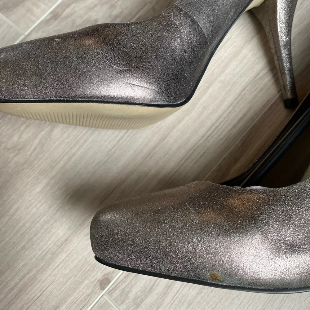Banana Republic Gunmetal High Heels Shoes - Image 8