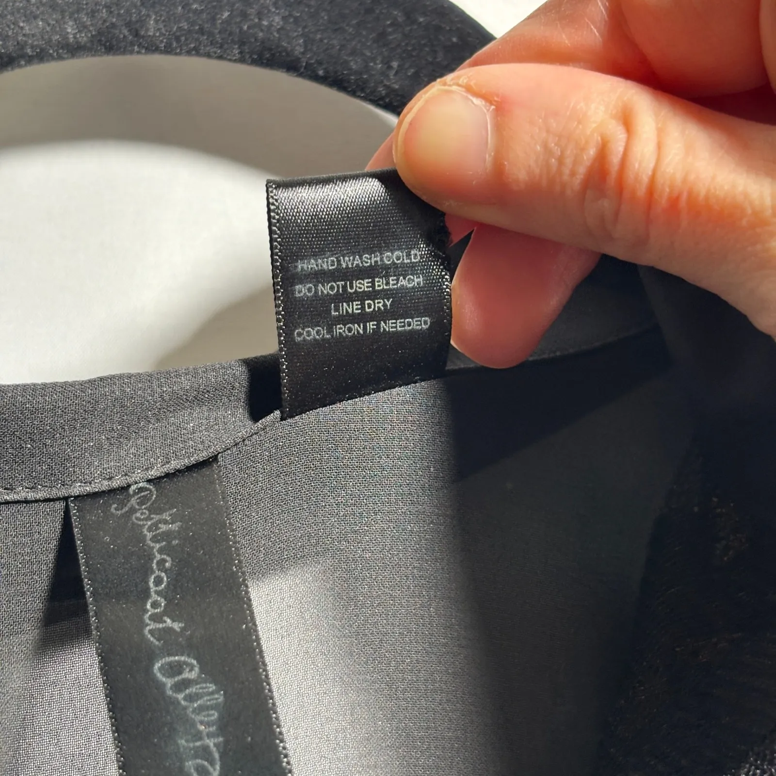 Black Gold Sheer Lace Button Up Top Floral Whimsigoth Womens S Dark Academia - Image 4