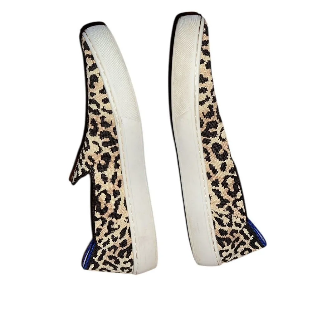 Rothy’s Leopard Print Slip-On Women's Shoes Size 8.5 - Image 4