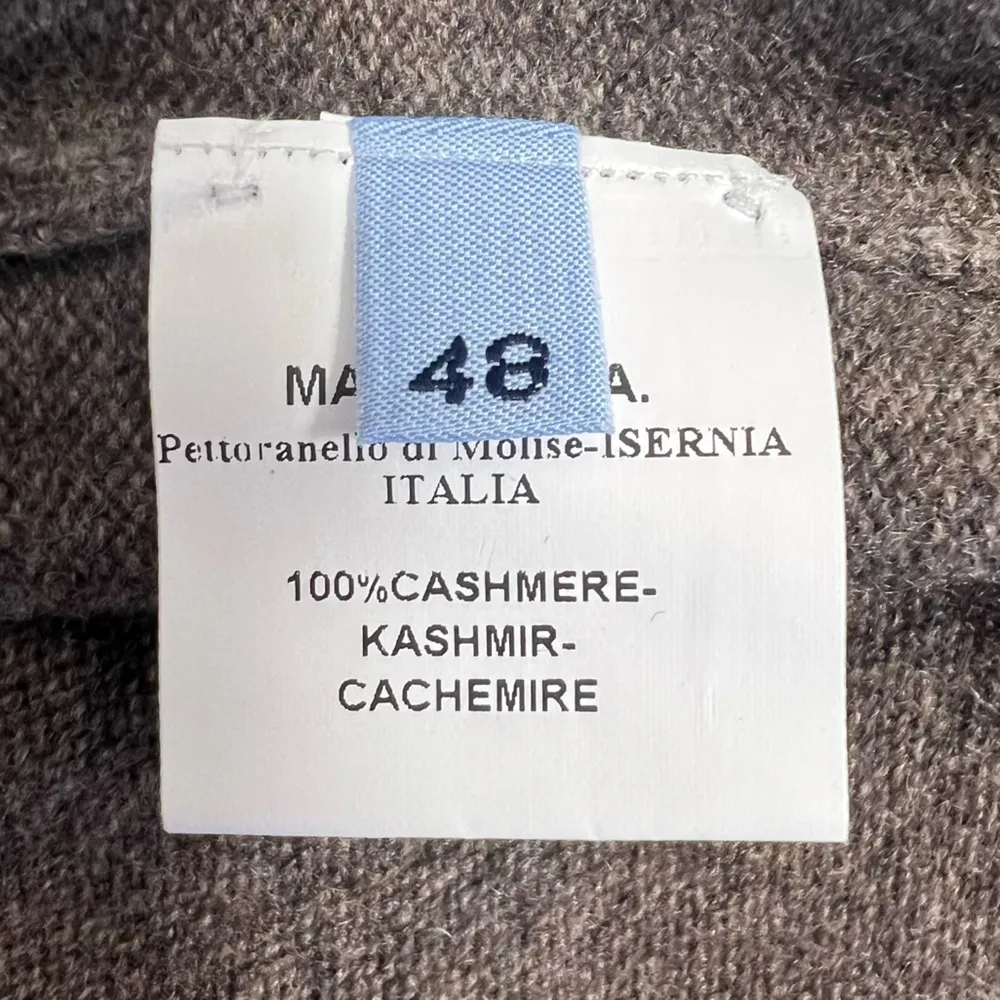 Malo Taupe Brown Cashmere Sweater Size undefined - Image 6