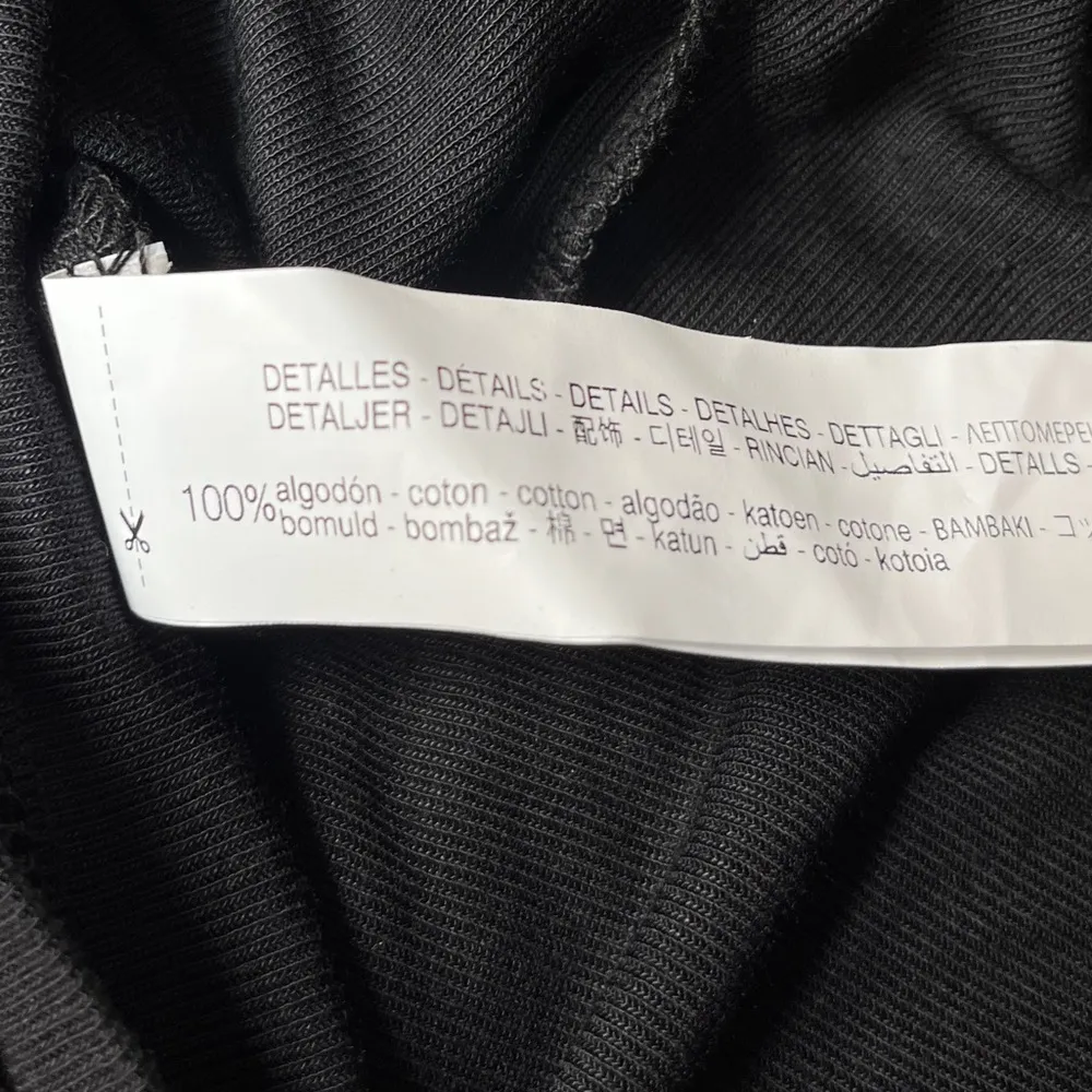 Zara Long Sleeve Cutout Modal Top Black Size Small - Image 6