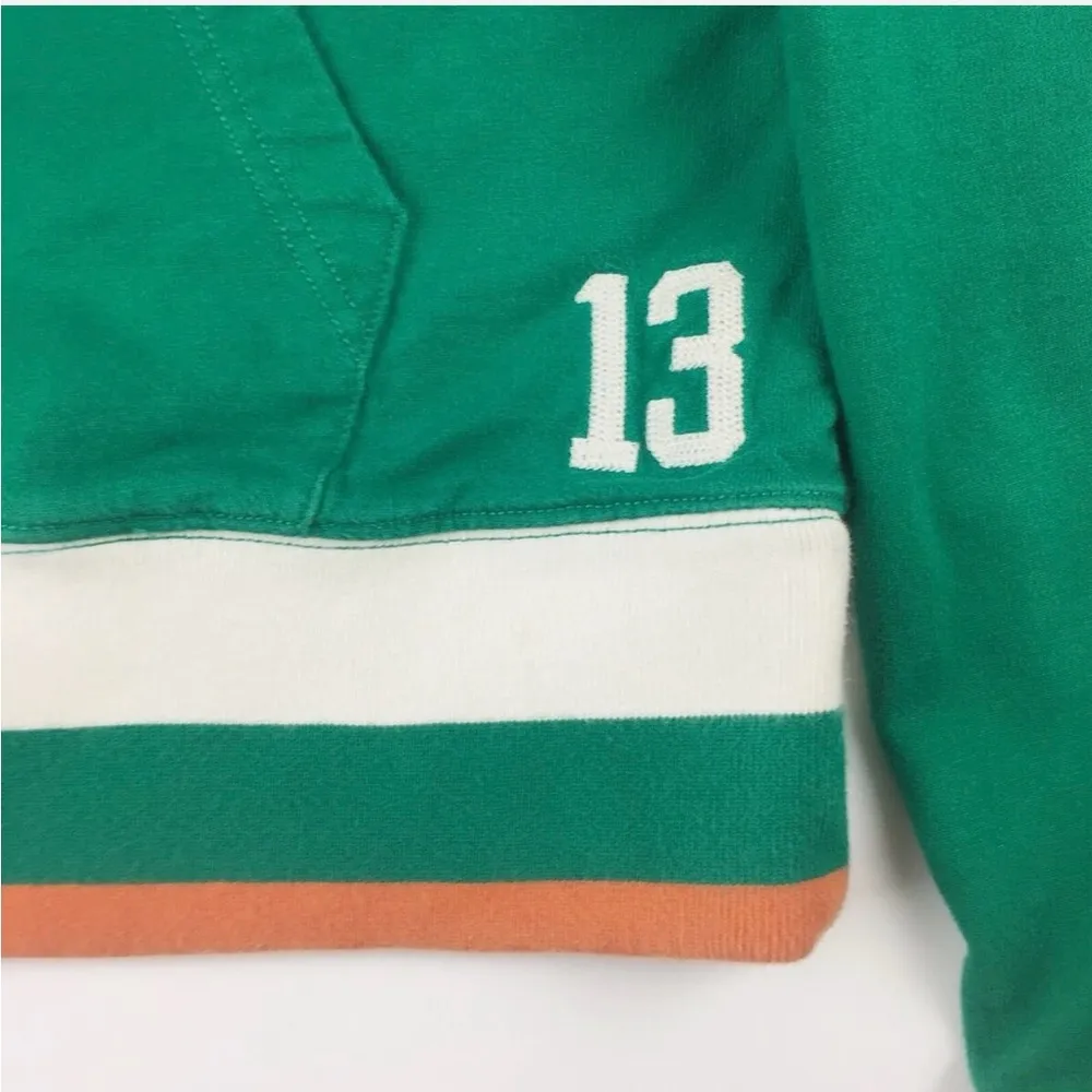 New - Lucky Brand Green and Orange zip up - Image 4