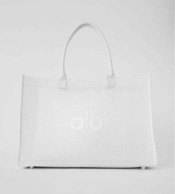 Alo Sheer Tote Bag - White - Image 2