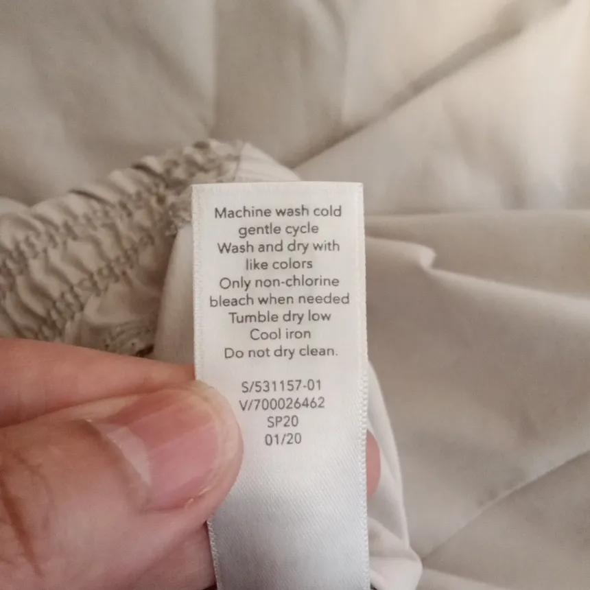 Athleta White Wide-Leg Women's Pants Abalone Color Cropped Womens 12 - Image 6