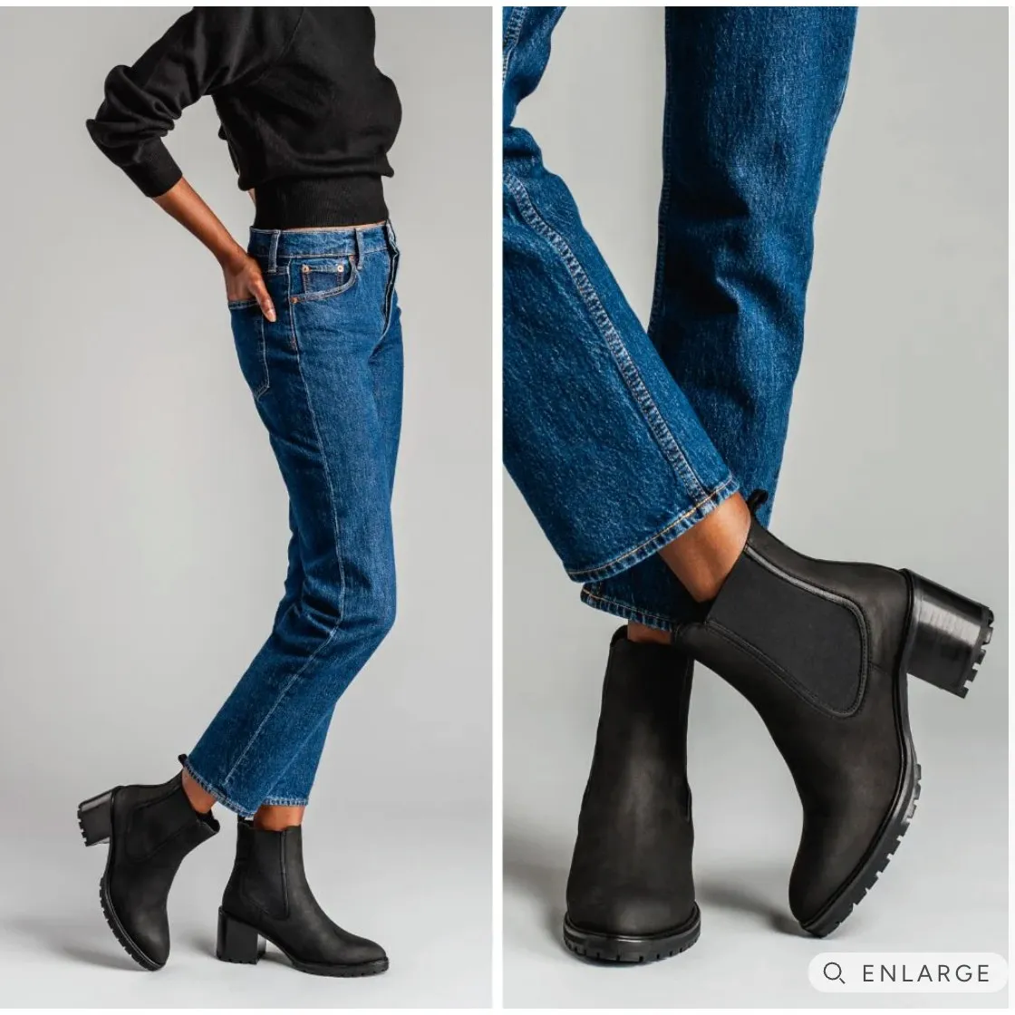 Thursday Boot Co Knockout Black Boots Size 5.5 - Image 2