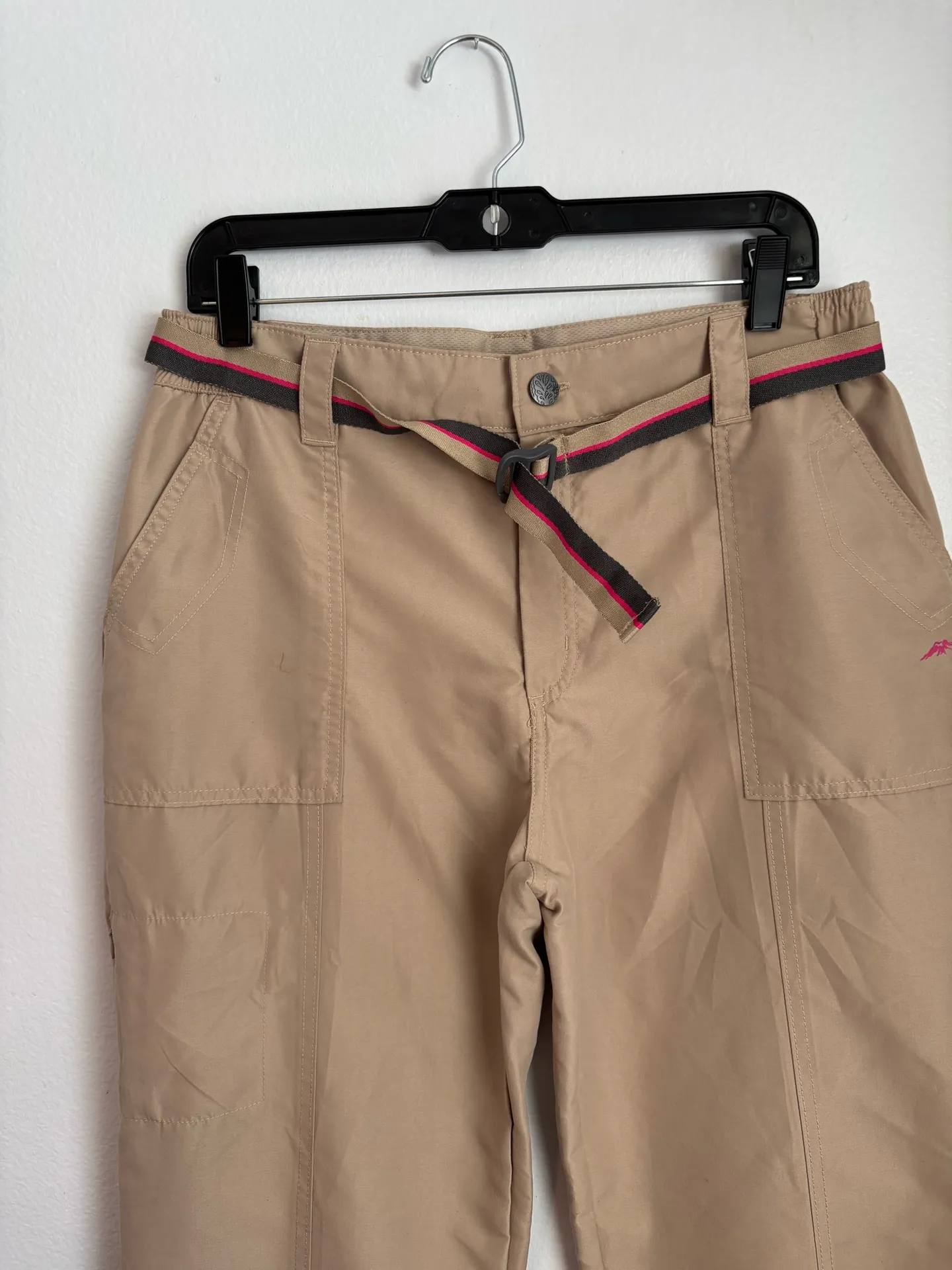 Pacific Trail Roll Up Cuff Pants Water Recepellent Bone Women’s Size L  - Image 2