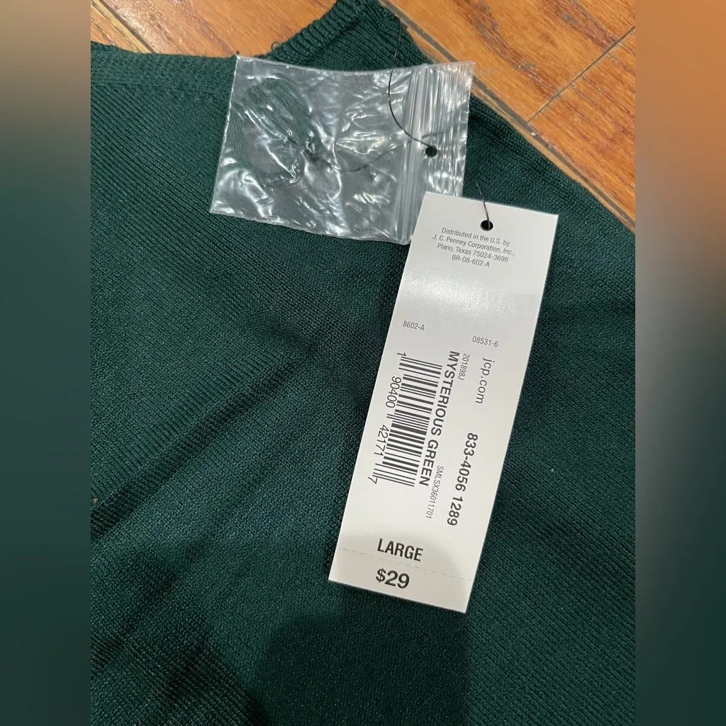 Worthington Women's Dark Green Tank Top - Image 5