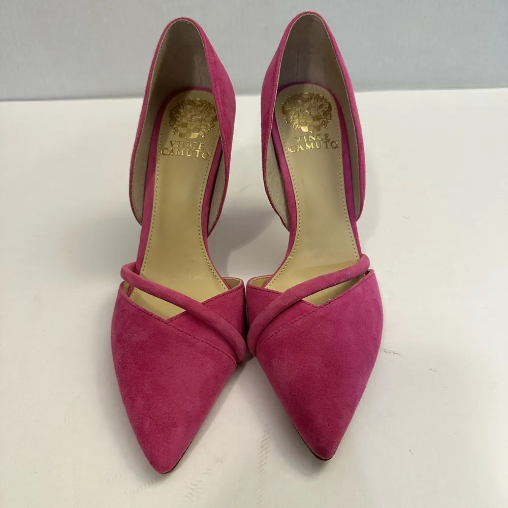 Vince Camuto VP-ADEILIA Pointed Toe Heels in Drama Pink Size 7.5 - Image 3