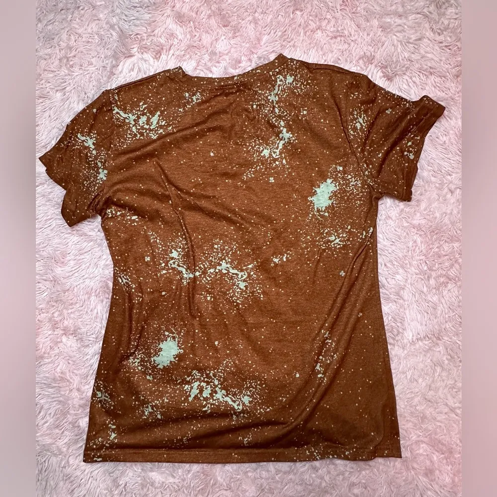 Brown Graphic T - Image 5