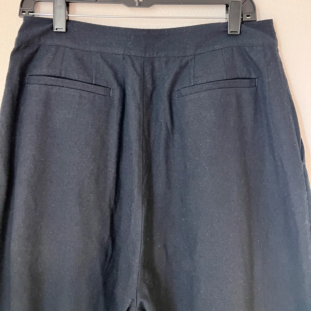 NWT Jenni Kayne Navy Blue 100% Silk Relaxed Trouser size 10 Minimalist - Image 5