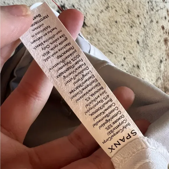 SPANX White‎ On the Go Ankle Slim Straight Pants Size Small Petite - Image 11