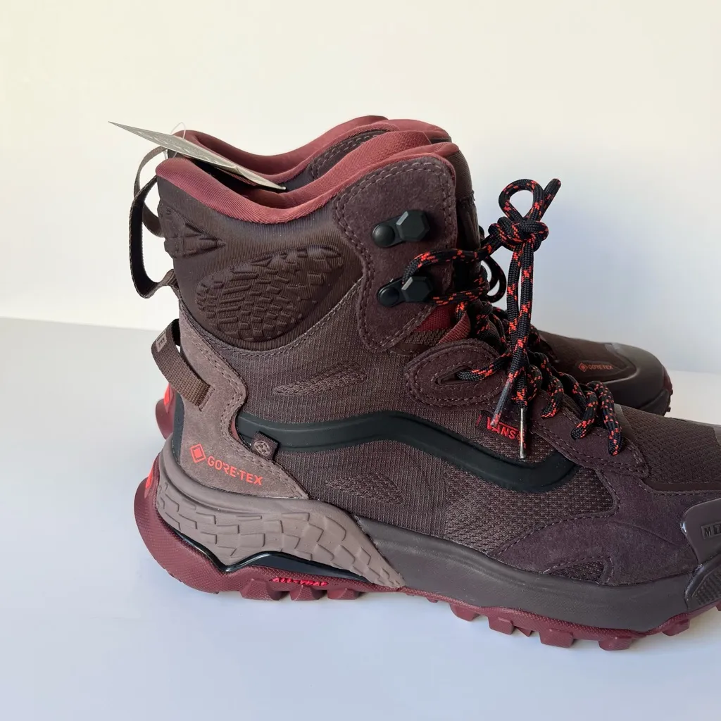 VANS Crestline GORE-TEX MTE Chocolate Brown hiking all weather boots NWT 9.5 - Image 7