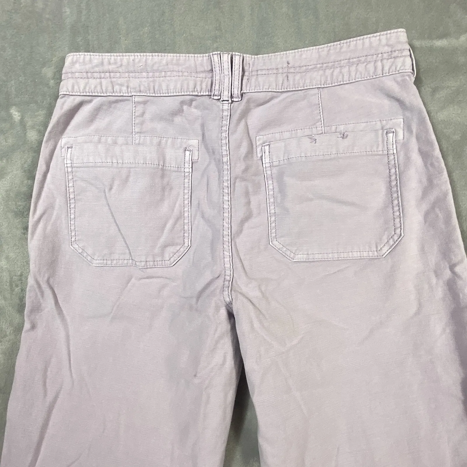 Pilcro by Anthropologie Pants 30 Lavender Wide Barrel‎ Leg Cropped Baggy Spring - Image 5