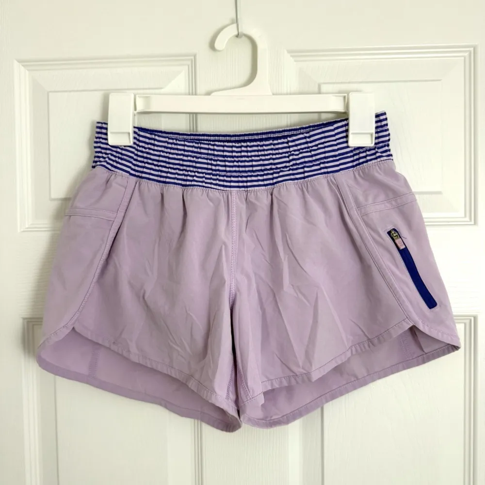 Lululemon Tracker Shorts III Purple Swift Ultra Women’s 6 Running Athleisure - Image 10