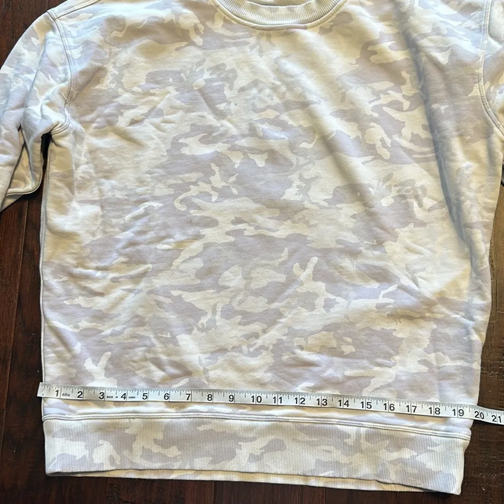 Lululemon Perfectly Oversized Sweater Grey Camo - Image 6