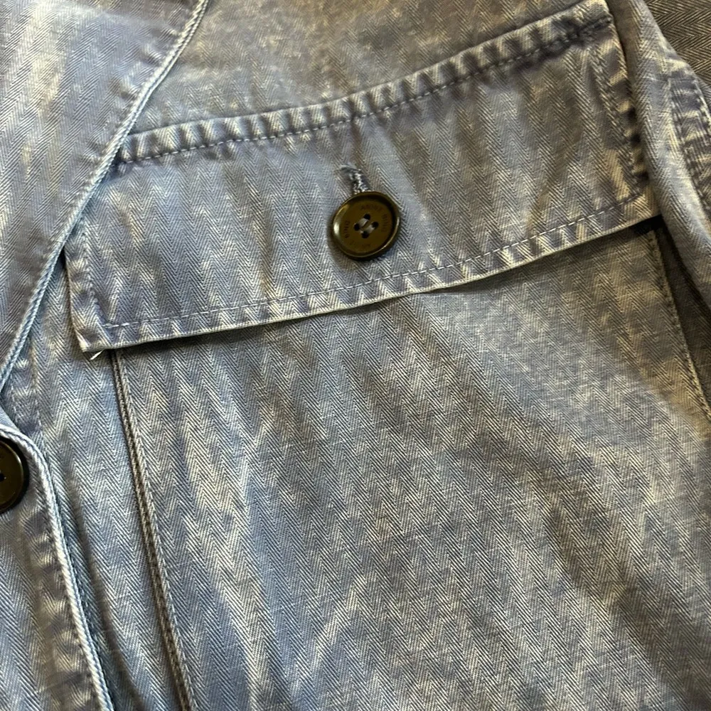 Anine Bing Sawyer oversized denim twill jacket - Image 4