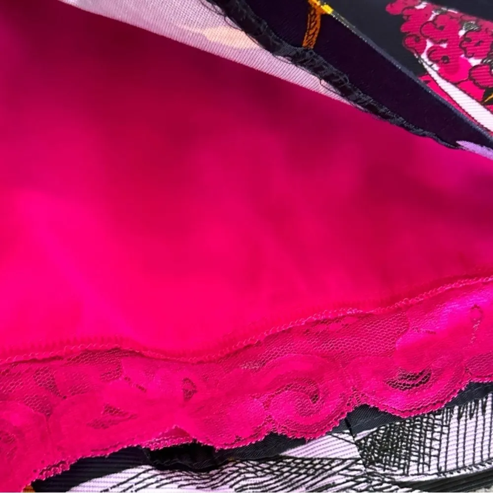 Trina Turk Cheers Floral Bell Sleeve Dress sz 10 - Image 9