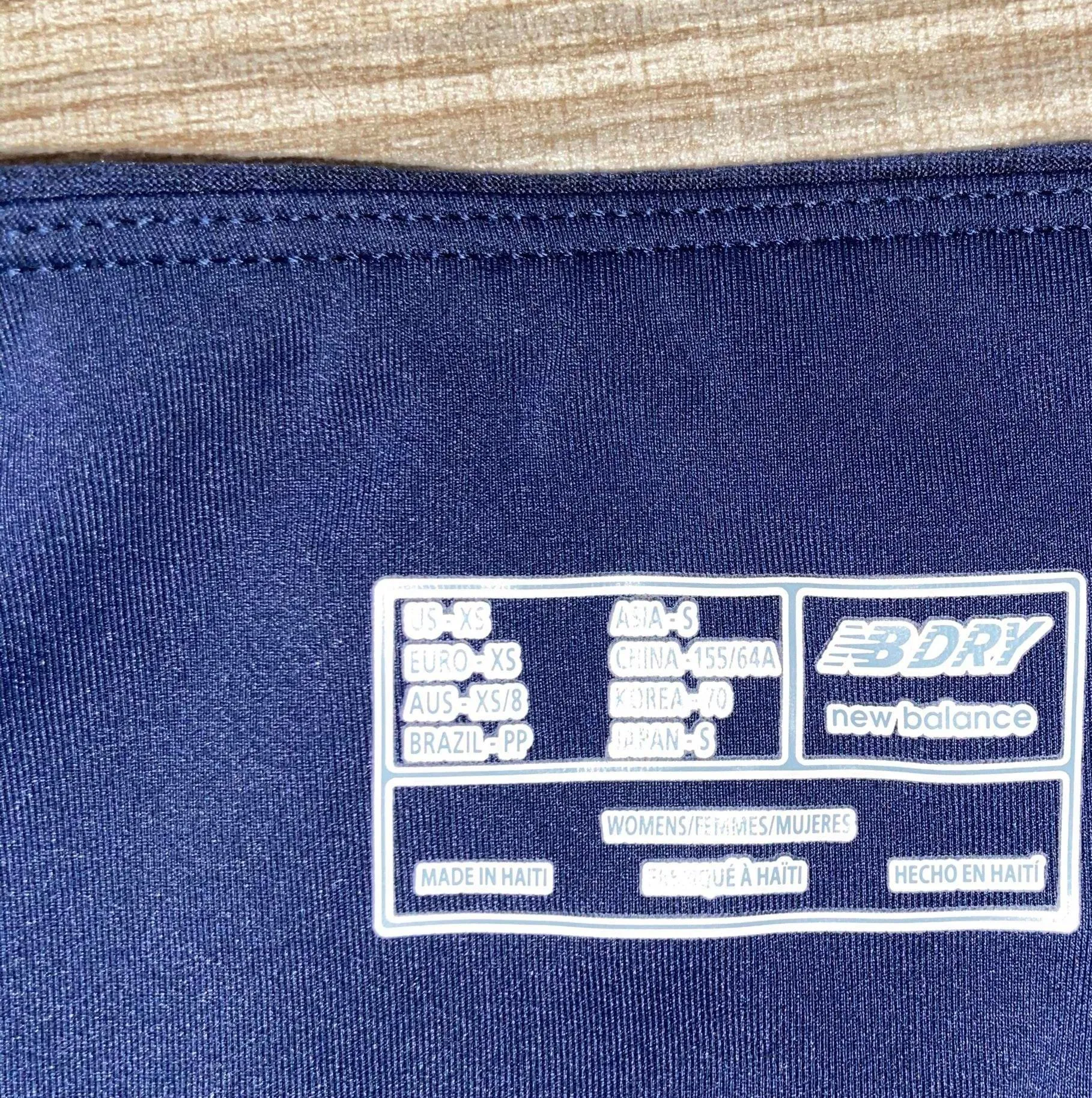 New Balance Navy Blue  Leggings - Image 5