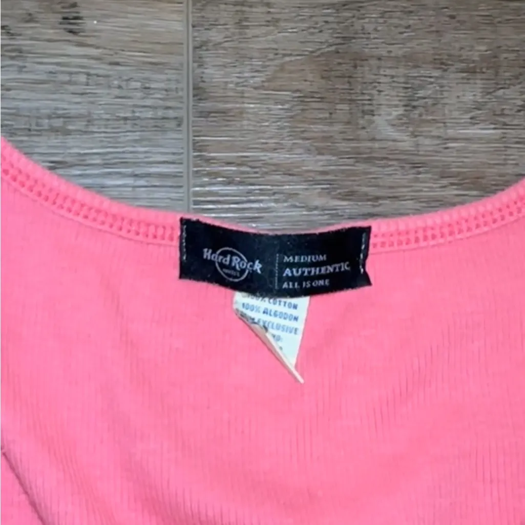 Hard Rock Cafe Coral Graphic Tank Top - Image 2