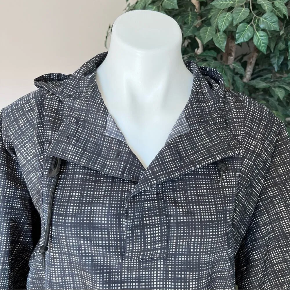 Marni Women’s Grey Plaid Hooded Pullover Jacket Gray Size undefined - Image 2