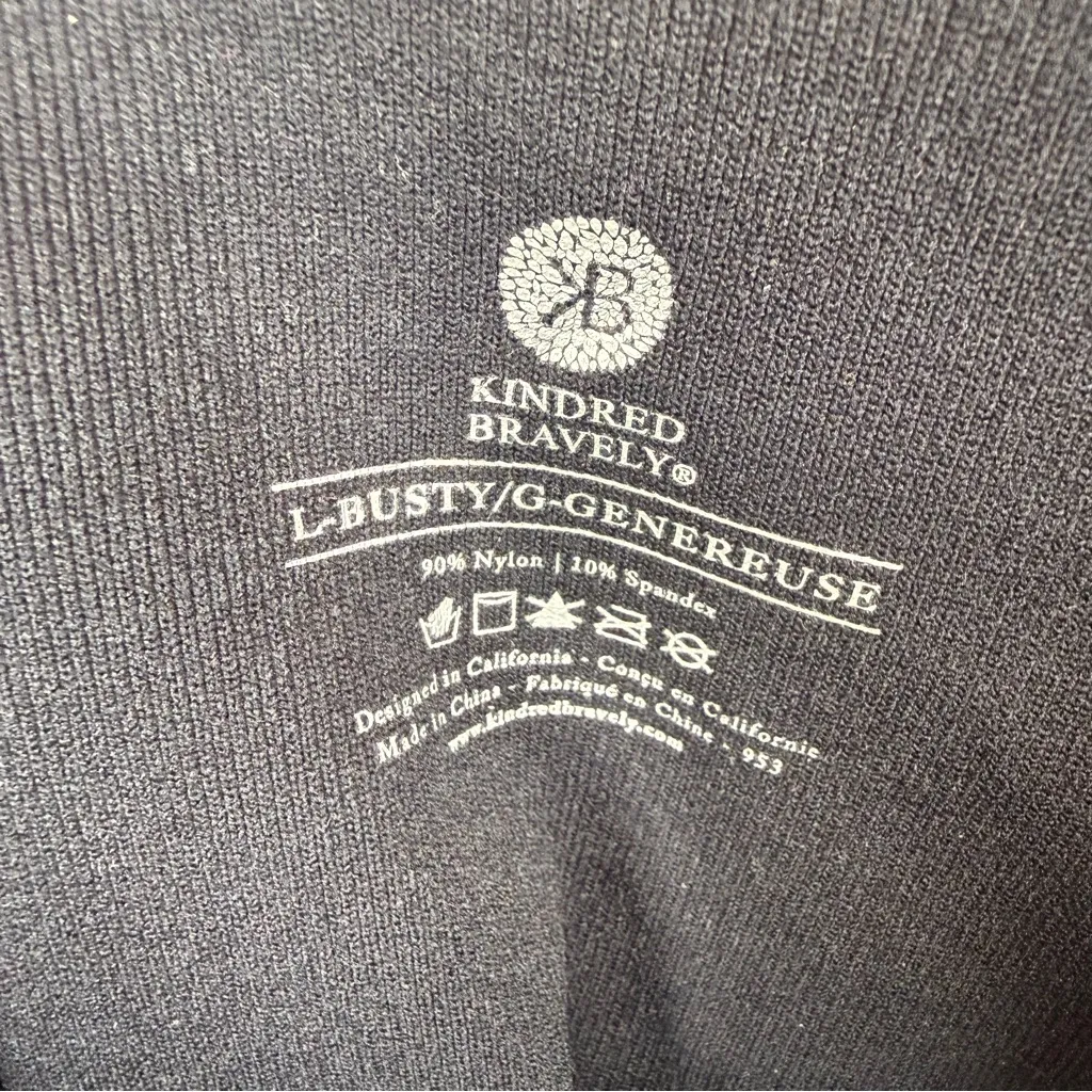 NWT Kindred Bravely Large Busty Black Sublime maternity and nursing Camisole Top Size undefined - Image 6