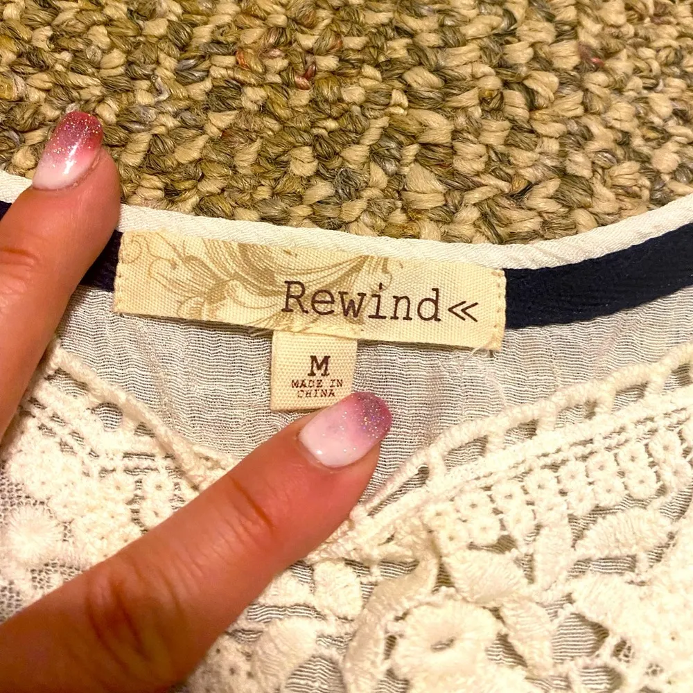 Womens Flowy Long Sleeve Blouse - Image 3