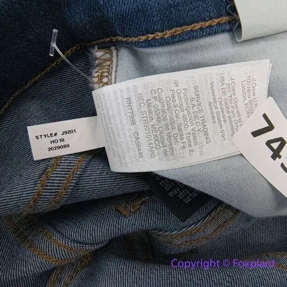 New! Madewell Tall Cali Demi-Boot‎ Jeans in Marco Wash, size 25T - Image 15