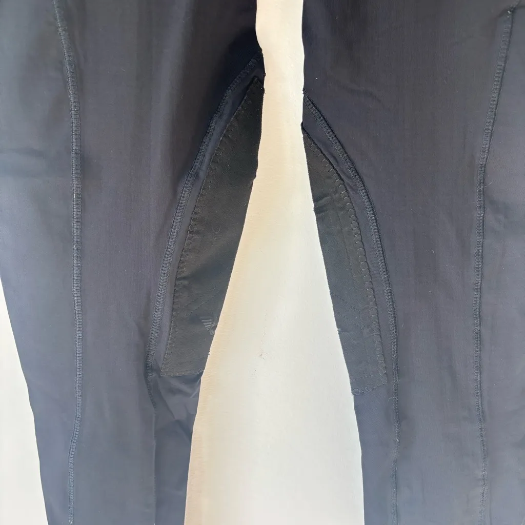 Tuff Rider Black Equestrian Riding Pant Ultrafit Tights Athletic Western Horse Size L - Image 3