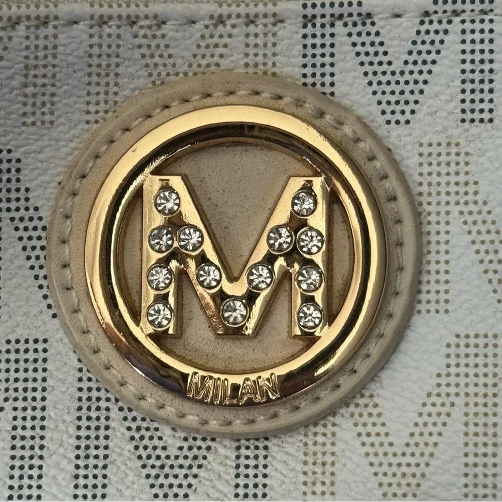 Milan Cream Crossbody Bag NWOT - Image 3