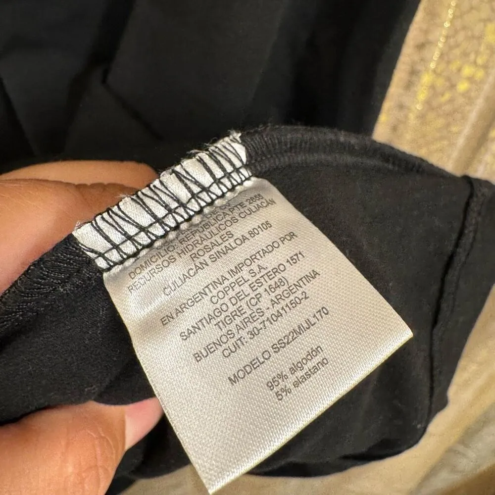 Bebe Y2K Black White Logo Bodycon Tank Top Mini Dress XL (EG) - Image 6