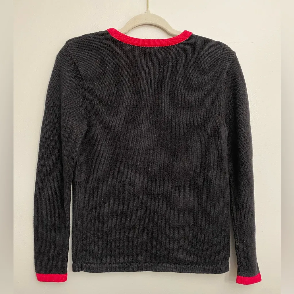 Vintage‎ 3D Santa Christmas Sweater Black Size undefined - Image 3