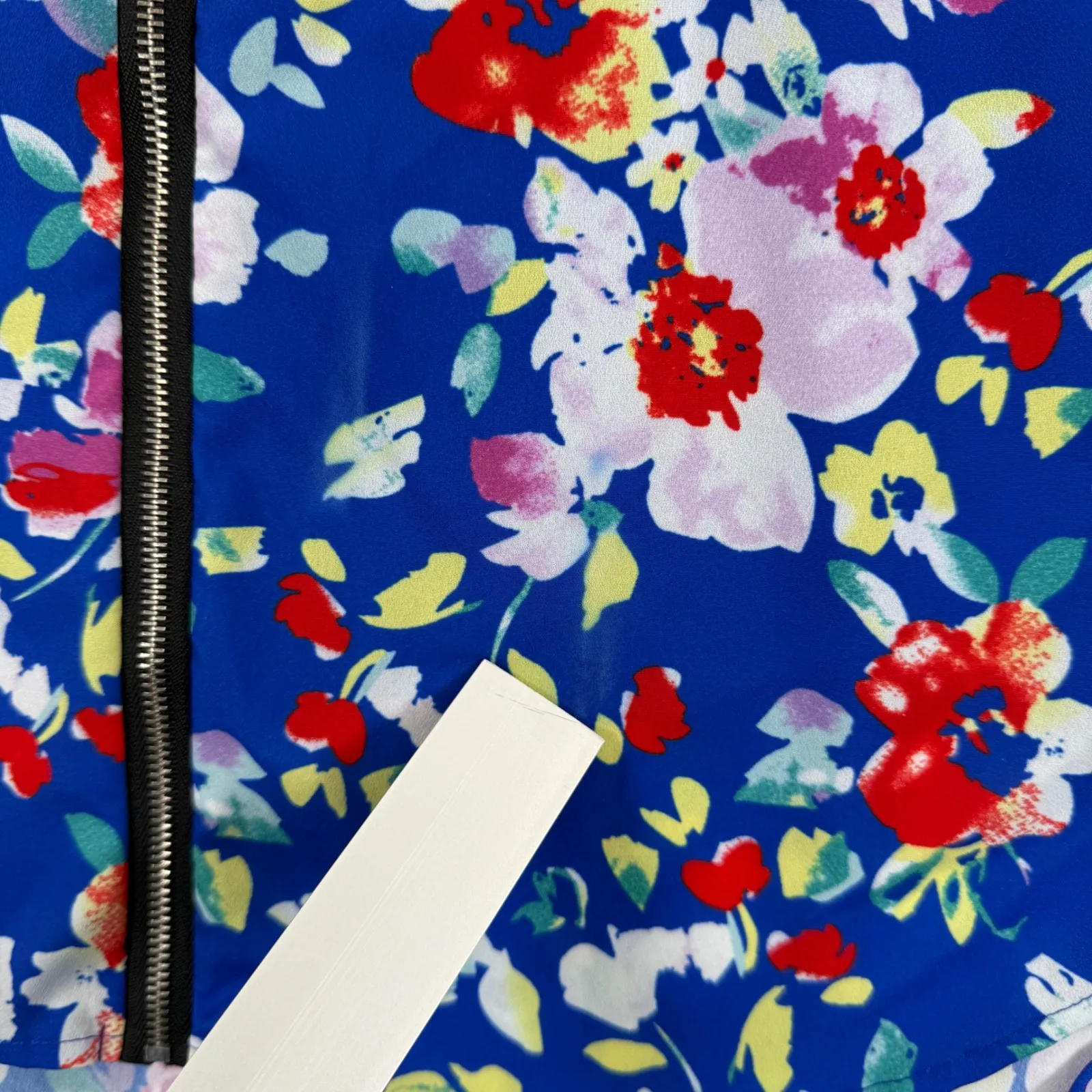 Yumi‎ Kim Saks Spring 2017 Blue Love Potion Floral Shift Dress - Women's XS READ - Image 10