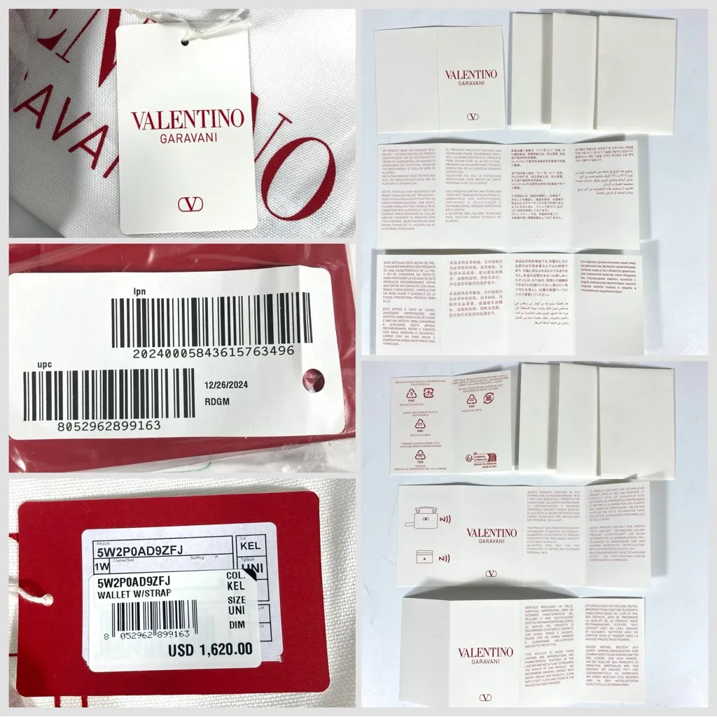 Valentino Garavani VLOGO Bold Wallet On A Chain Almond Beige NEW 5W2P0AD9ZFJ - Image 15