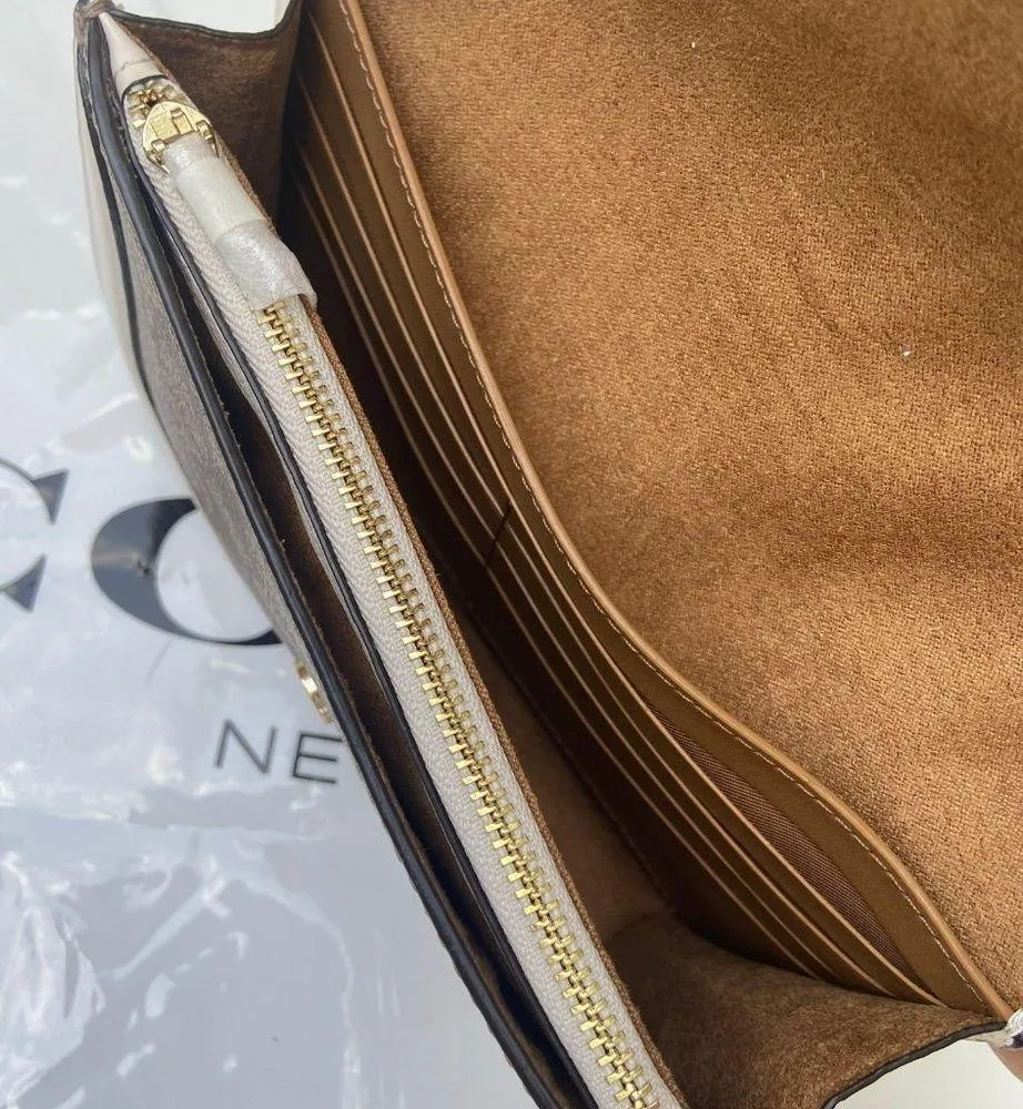 Coach Georgie Crossbody In Signature Canvas 7287 - Image 6