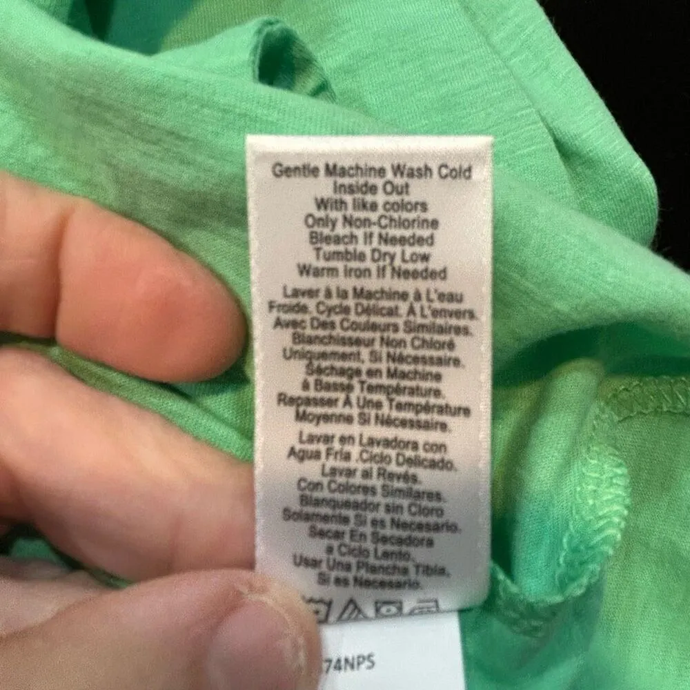 Nation LTD Anthropologie Brittani smocked waist midi‎ dress green size M NWT - Image 10