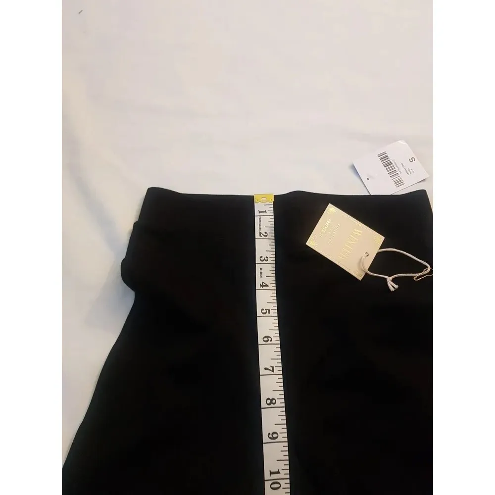 Forever 21 Womens Leggings Size Small High Waist Heel Elastic Yoga Black Stretch - Image 12