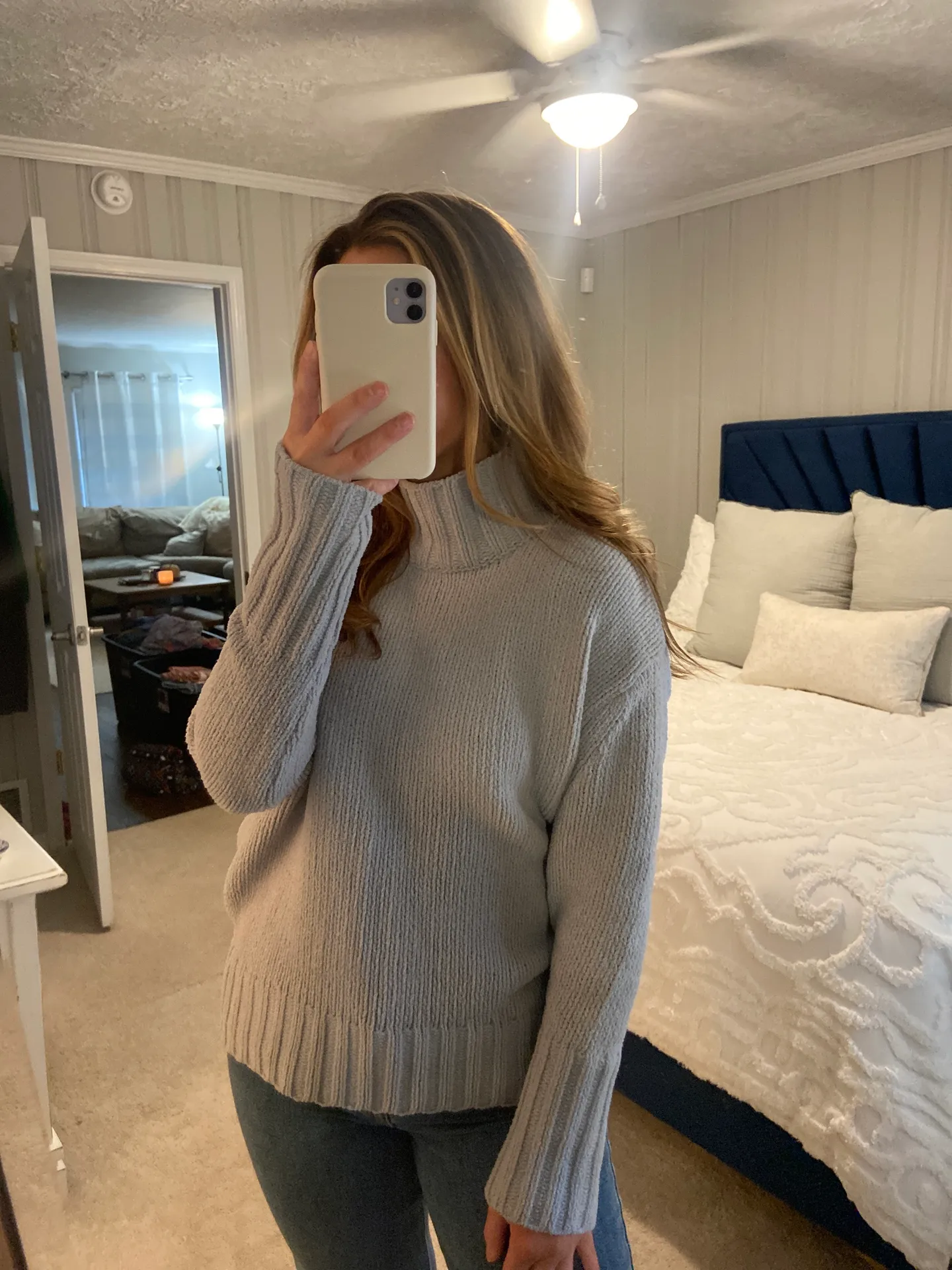 Philosophy Mock Neck Sweater - Image 4