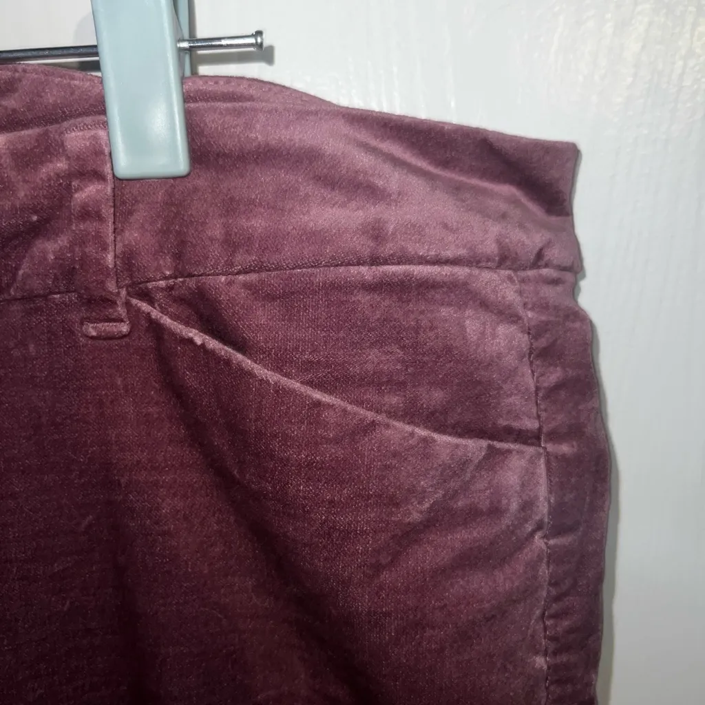 Old Navy Pixie Ankle Pants in Plum - Image 3