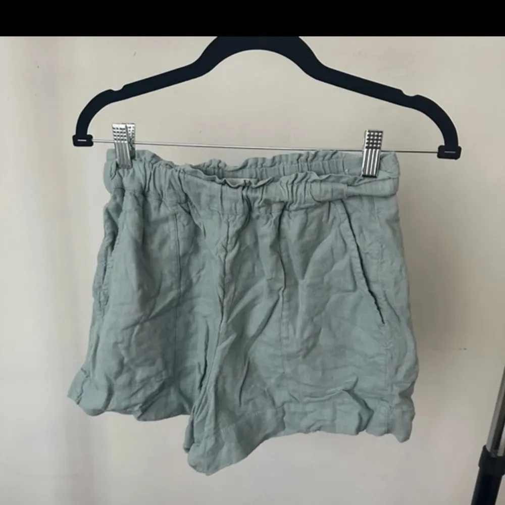 Abercrombie & Fitch Light Blue Cotton Shorts S Small waist 26” 28” - Image 7