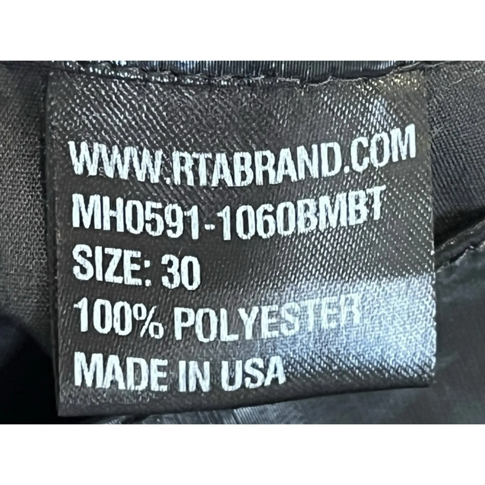 RtA Shiny Textured Skinny Womens Dress Pants Size 30 Alternative Cyberpunk NWT Black Size M - Image 8