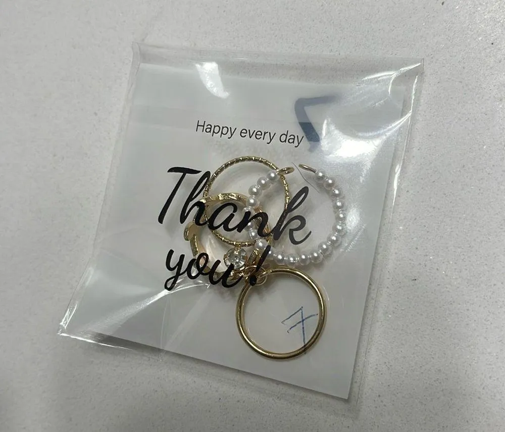 Bohemian Gold Ring Set 💛 Lot 7 - Image 4