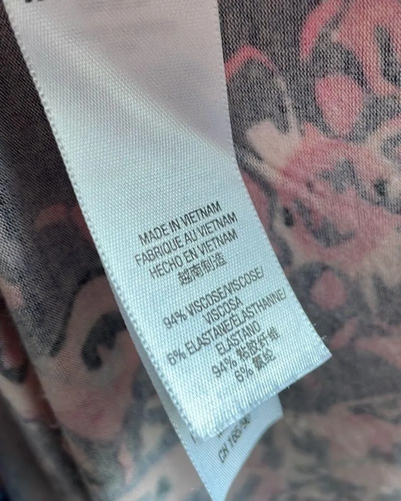 Juicy Couture strapless super soft floral maxi dress - Image 8