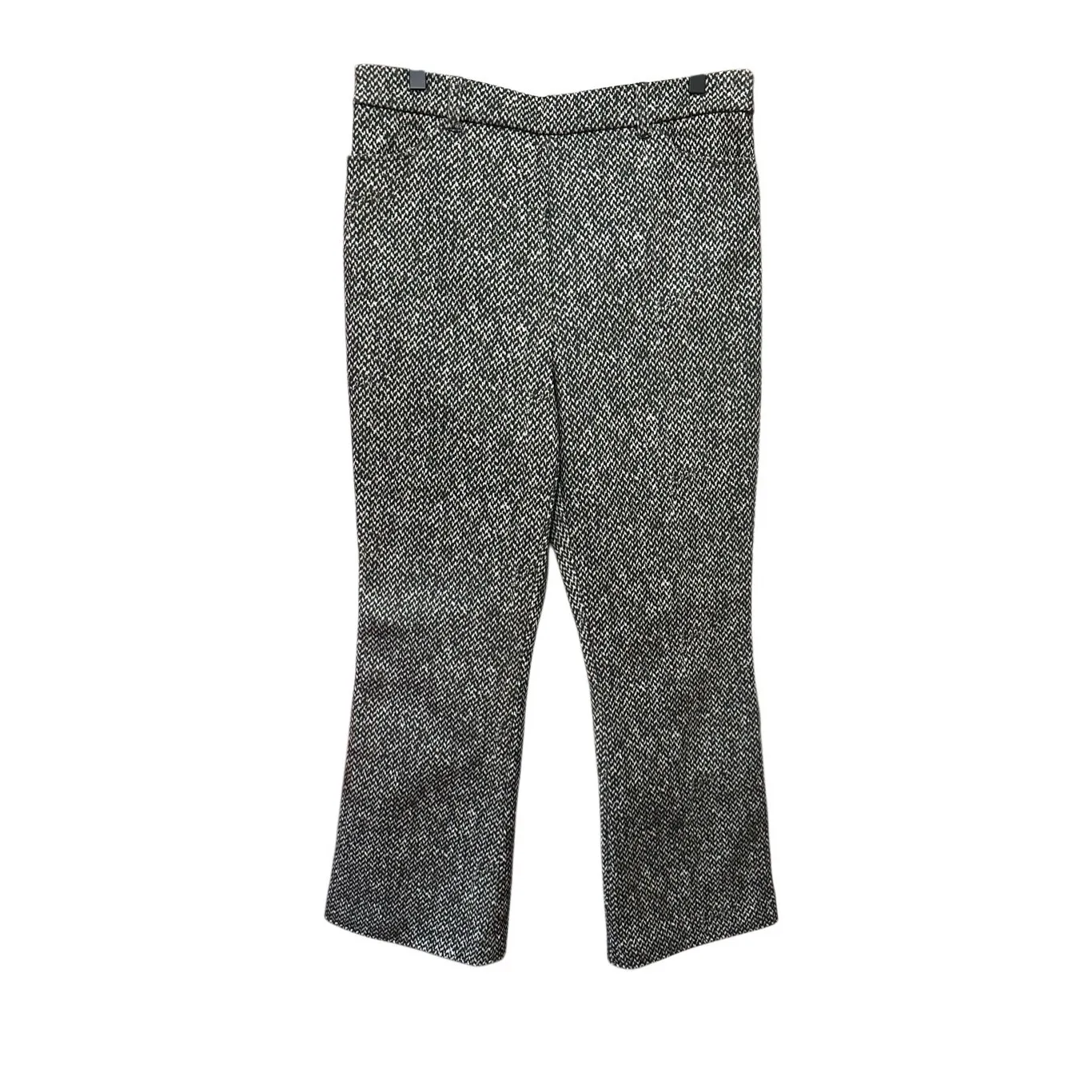 Tory Burch Printed Donegal High Waist Pants Size 10‎ DOUBLE FACED COATING - Image 16