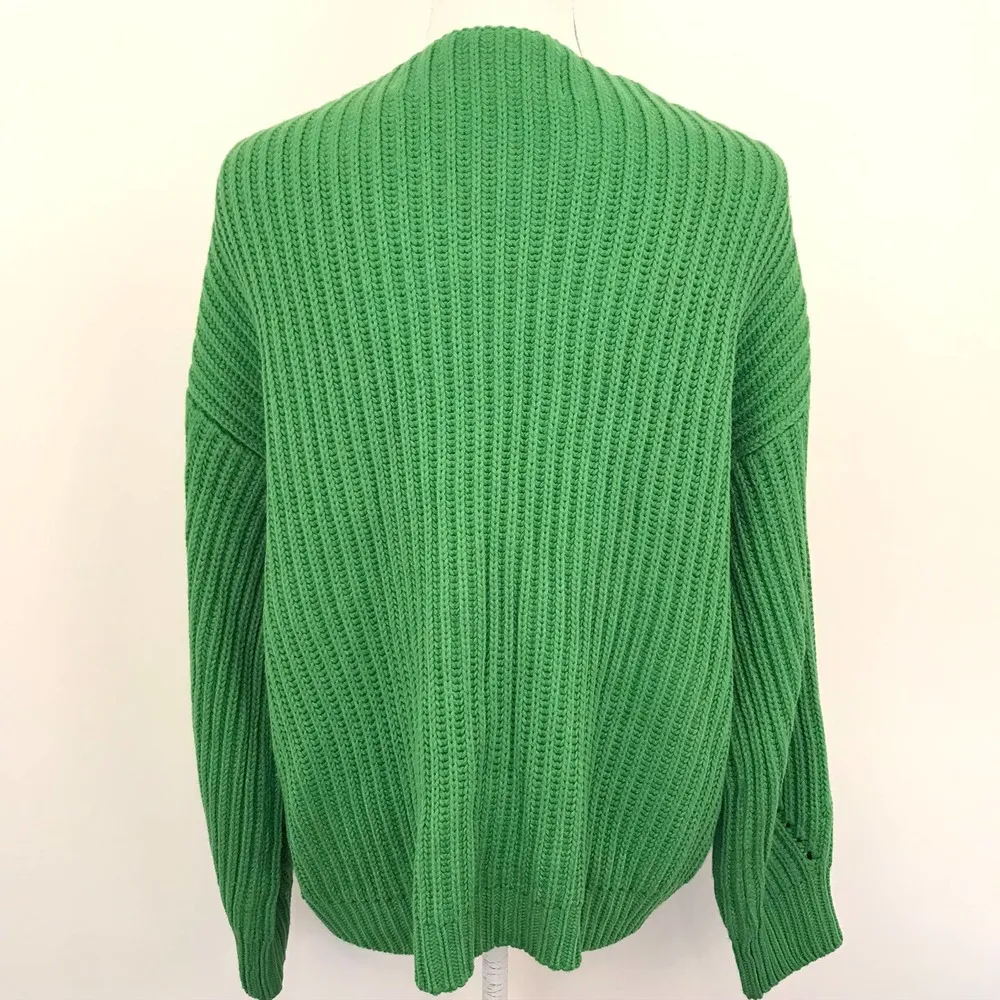 NWT Code X Mode Knit Green Cardigan Sweater - Image 7