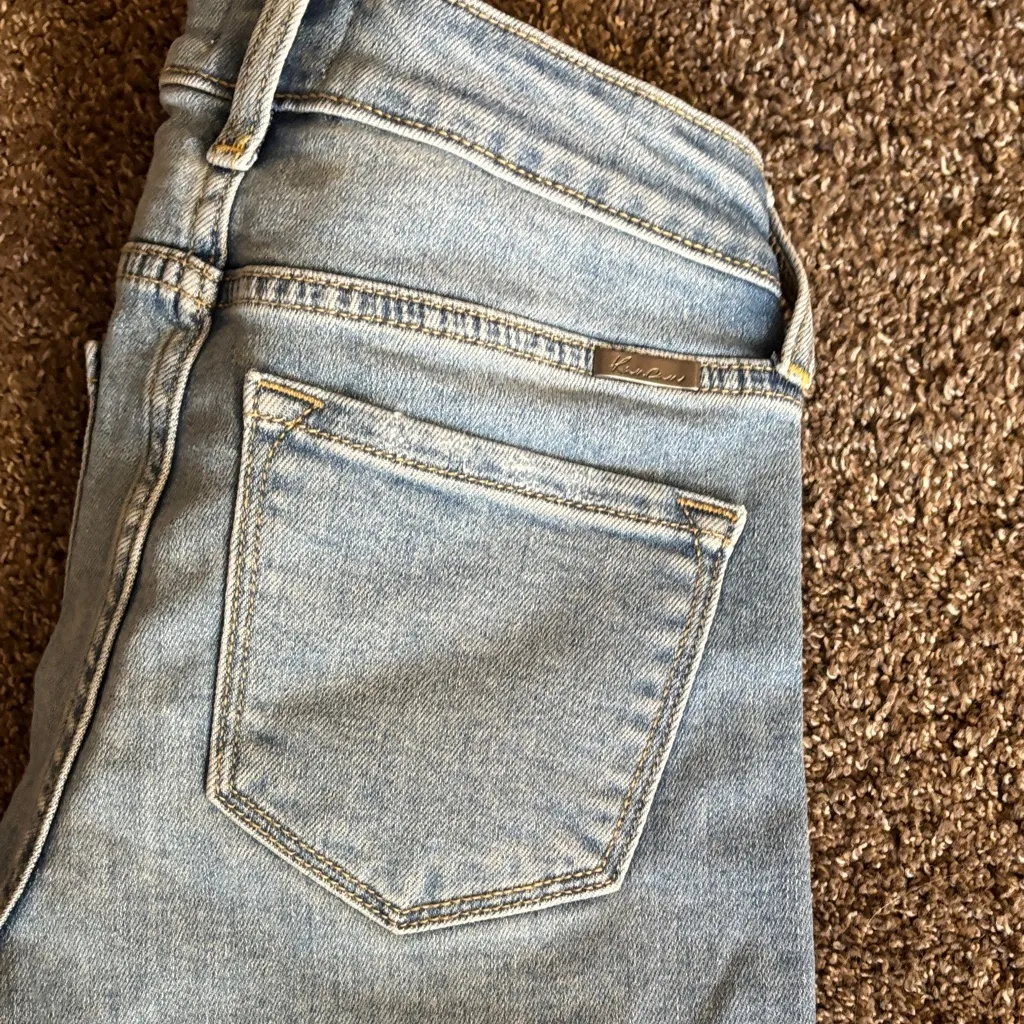 KanCan Light Blue capri Jeans size 25 NWT - Image 5